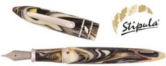 STIPULA  fountain pen - stilografica MODELLO T - Pirite